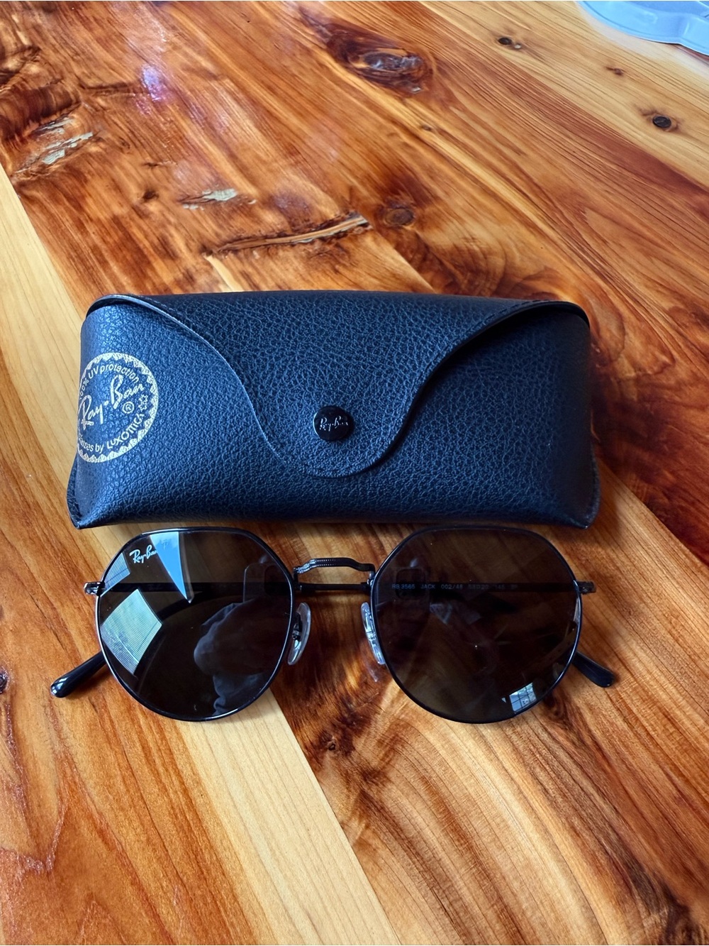 Ray-Ban Jack Sunglasses Black